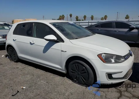 2016 Volkswagen E-Golf Se из США, поврежденный, VIN WVWKP7AU3GW915639